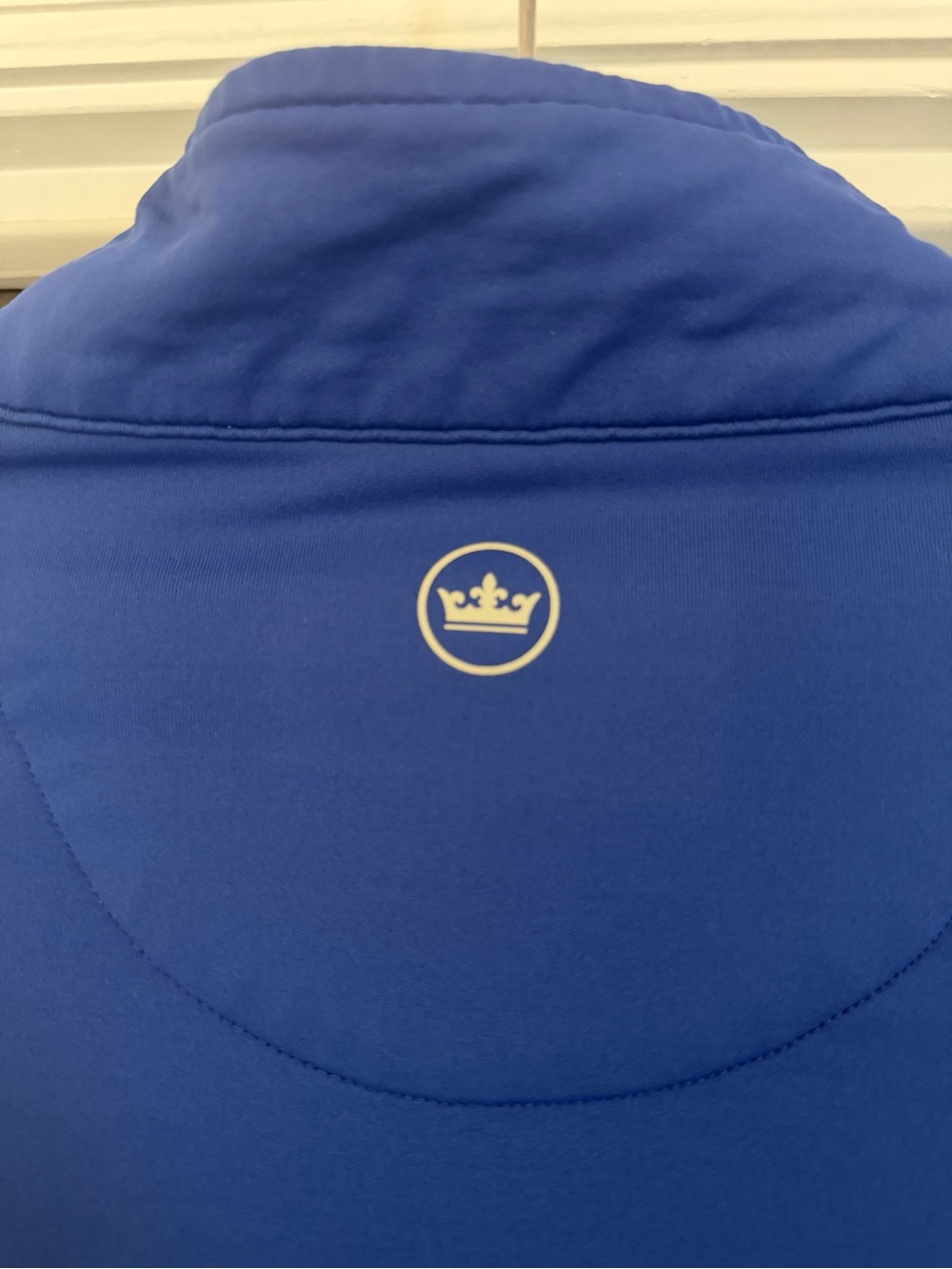 Peter Millar Crown Sport Sea Island 1/4 Zip Pullover, Royal Blue, Men’s Large - Picture 5 of 5